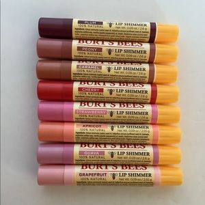 Burt’s bees lip shimmers bundle